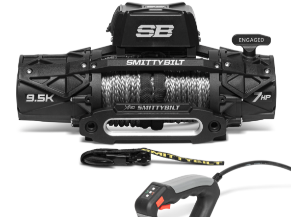 Smittybilt XRC Gen 3 9,500lb Comp Winch with Synthetic Rope